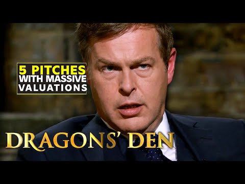5 Incredibly High Valuations | Compilation | Dragons' Den