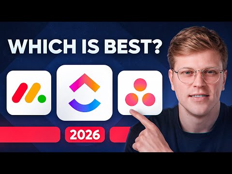ClickUp vs Monday.com vs Asana - Which is Best? (2025)