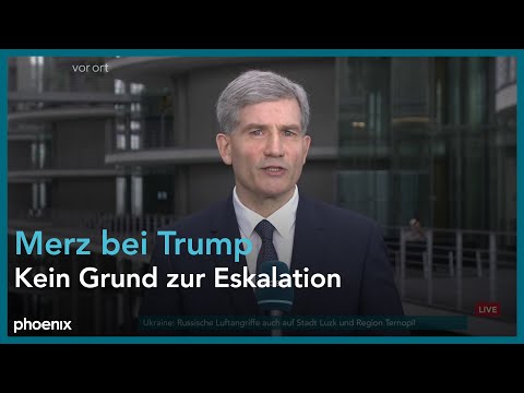 phoenix tagesgespräch mit Metin Hakverdi zum Besuch von Merz bei Trump am 06.06.25
