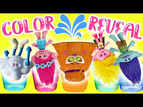 Trolls Band Together Movie DIY Color Changing Nail Polish Custom COMPILATION! Crafts for Kids
