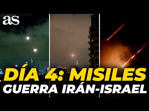 NUEVA OLA de MISILES de IRÁN GOLPEA TEL AVIV, JERUSALÉN y HAIFA | CONFLICTO con ISRAEL