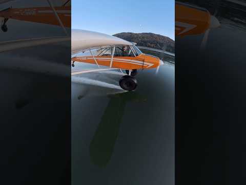 Boatin’ #supercub #waterskiing