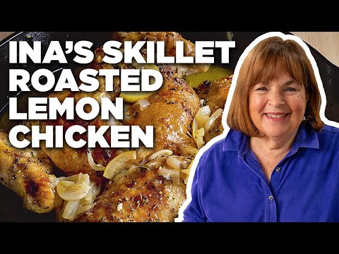 Ina Garten's Skillet Roasted Lemon Chicken 🍋 | Barefoot Contessa | Food Network