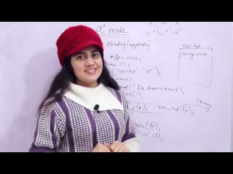 C_126 a+ mode in File Handling | C Programming Tutorials