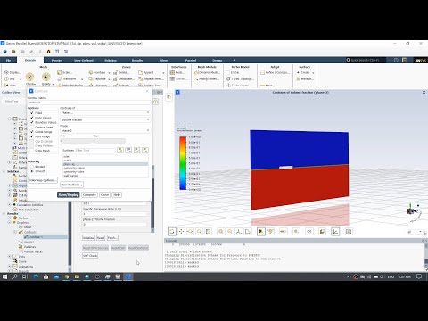 (60fps) Getting started: Ship resistance using VOF in Ansys Fluent