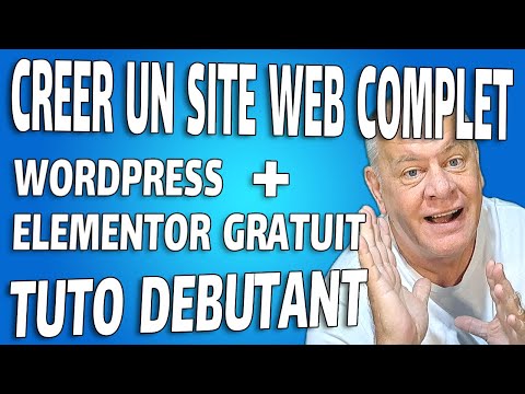 Créer un site web de A à Z avec wordpress et elementor gratuit depuis Hostinger