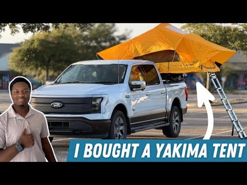 I Installed A Yakima Tent On My F-150 Lightning! My Future Plans