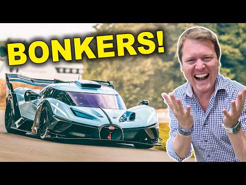 BUGATTI BOLIDE FULL SEND! Flat Out in the BONKERS Track Hypercar
