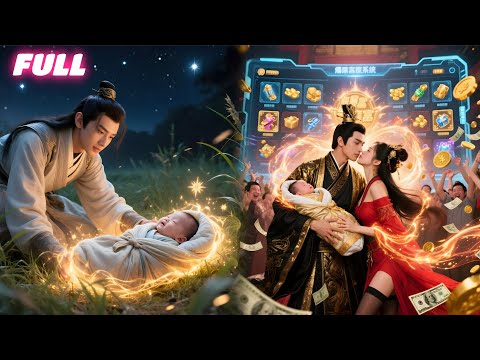 Reborn an abandoned baby,Luck Goddess is adopted by a broke dude—her powers help him rise to emperor