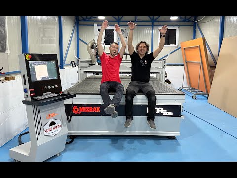 Montaža CNC routera Lina 2136 - Detaljan video - Beograd - April 2024 - Saray Makina Istanbul