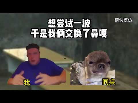 猫meme的日常-交换鼻噶是啥样的感觉#猫meme #猫meme小剧场 #猫meme剧场 #内容过于真实 #搞笑