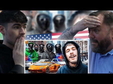 BRITS React to The Most Wanted Drivers in New York