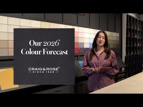 Colour Forecast 2026: Colours to inspire your next decorating project
