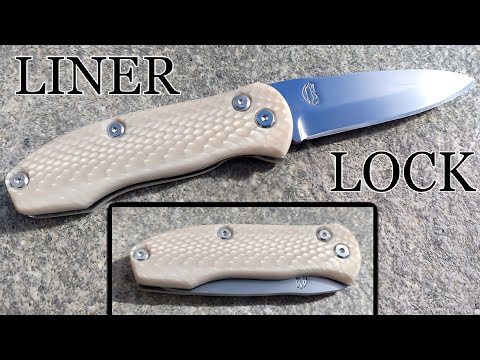 THE EASIEST FOLDING KNIFE TO MAKE: "LINER LOCK" STEP BY STEP