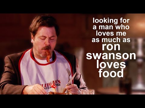 literally just ron swanson eating for 10 minutes straight | Parks and Recreation | Comedy Bites