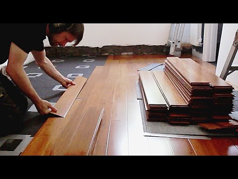 Installing wood flooring in a 160 year old house