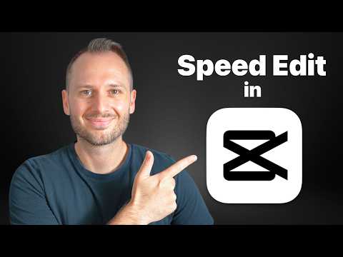 How To SPEED EDIT in CapCut