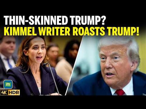 ‘Thin-Skinned Trump?’ Bess Kalb’s Capitol Hill Takedown Goes Viral| 4K