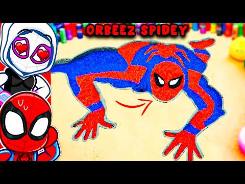 SPIDERMAN Made With ORBEEZ Funniest Reaction! (Try Not To Laugh)