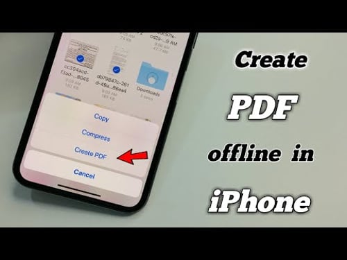 How to convert Photos to PDF in iPhone || How to make PDF file from Photos in iPhone ✔✔