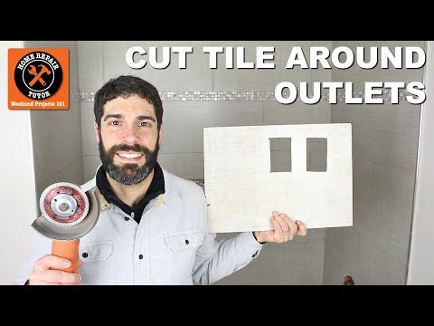 How to Cut Tile Around Outlets (Easy Accurate Cuts!)