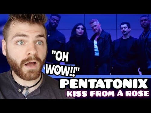 First Time Hearing PENTATONIX "Kiss From A Rose" | Live Performance | REACTION!