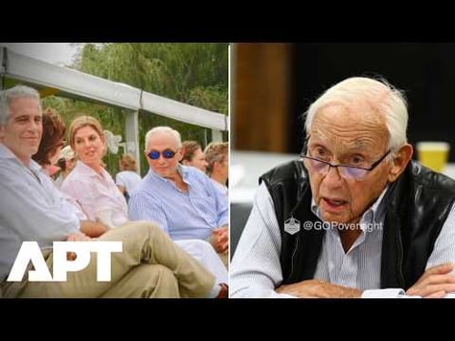 "I Didn’t Know She Was Here": Wexner Cornered Over Maria Farmer Allegations | APT