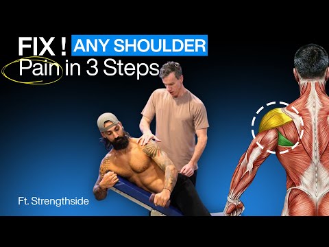 Fix Every Shoulder Problem with 3 Key Exercises - Tears, Pain, Winged Scap
