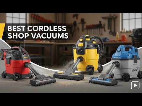TOP 5 Best Cordless Shop Vacuums 2026 | Cordless shop vac review
