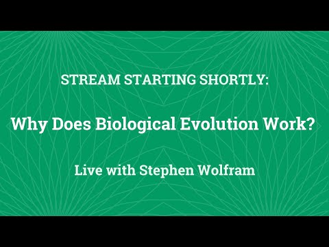 Stephen Wolfram Readings: Why Does Biological Evolution Work?