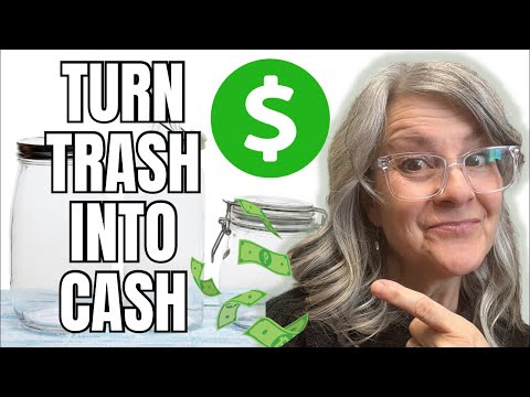 Upcycling Glass Jars and Bottles / How to Turn Trash into Cash