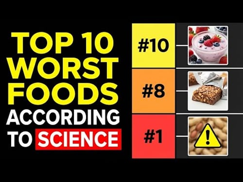 List of 10 Worst Foods According to Science