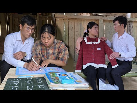 The kind CEO gave a warm coat to a single mother, taught her to read, and made her a bamboo bed.