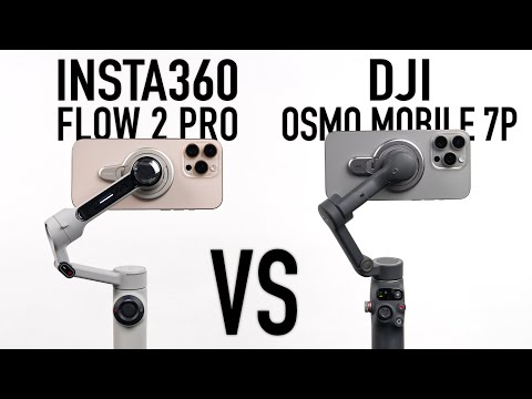 Insta360 Flow 2 Pro vs DJI Osmo Mobile 7P - Vergleich | Duell der Smartphone Gimbals