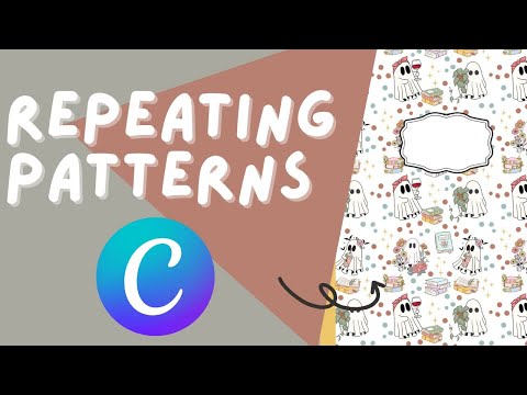 How to Make Repeating Patterns in Canva (Fast + Easy!) | Digital Products, Stickers, POD & More