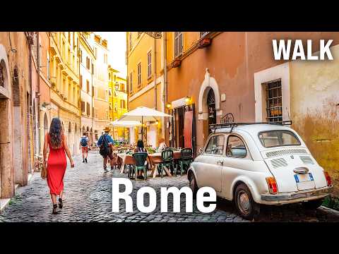 ROME Walking Tour 2025 🇮🇹 Colosseum, Trevi Fountain, Vatican City Walk & More