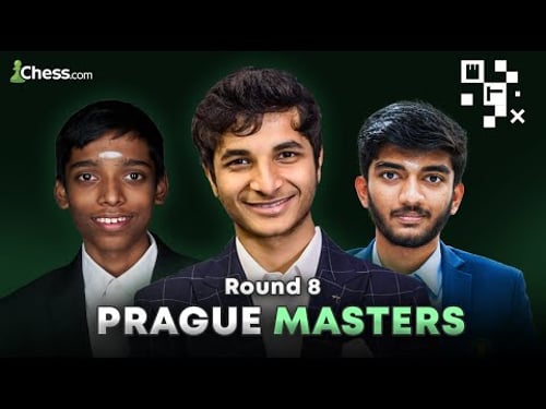 Prague Masters Day 8 | Vidit, Pragg, Gukesh In Action