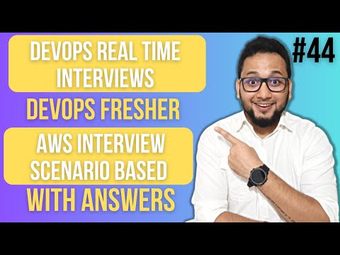AWS Fresher Interview Questions | Fresher DevOps Interview Questions | DevOps Interview Series | 44