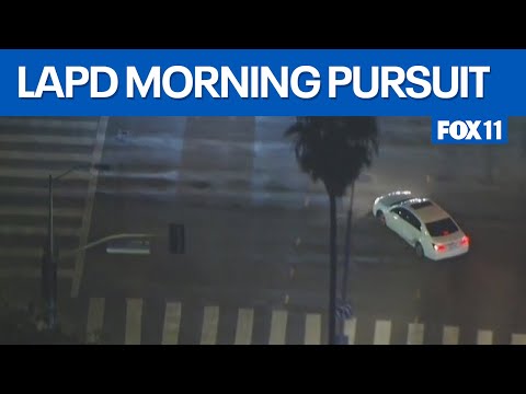 LIVE: Police chase in Los Angeles