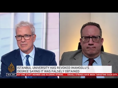 Türkiye's Istanbul mayor taken to custody | Al Jazeera appearance