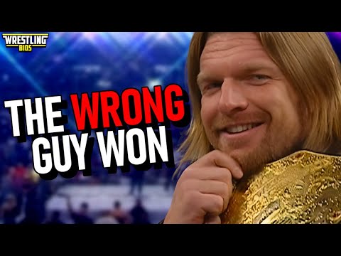 Wrestling Matches Where The Wrong Guy Won