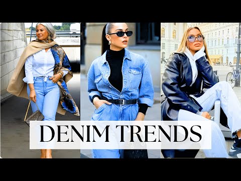 Spring 2025 Trendy Denim 💖 | Timeless & Chic Jeans for Elegant Women Over 60!