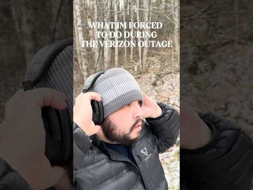 What I’m forced to do during the Verizon outage… #verizonoutage #networkoutage #verizondown