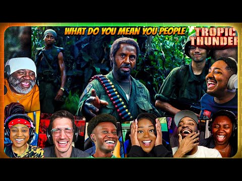 FUNNIEST “What do you mean, you people?” Reactions! Tropic Thunder Movie Reaction - Robert Downey Jr