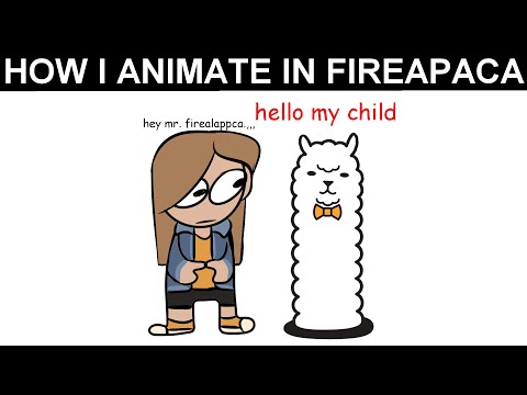 HOW I ANIMATE IN FIREALPACA