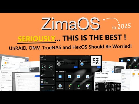 ZimaOS is the BEST Beginner NAS OS - Watch Your Back UnRAID and TrueNAS !!!