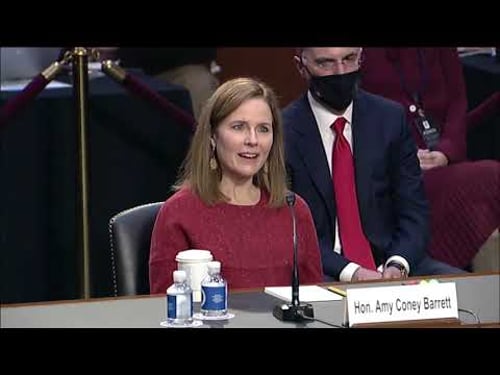 Senator Hawley Questions Judge Amy Coney Barrett