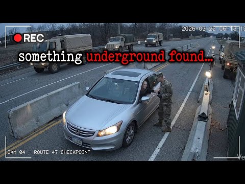 National Guard Secures an Area — Then Finds Something Buried Underground