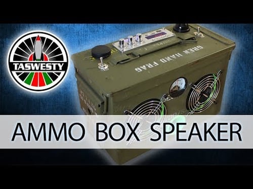 Ammo Box Speaker DIY