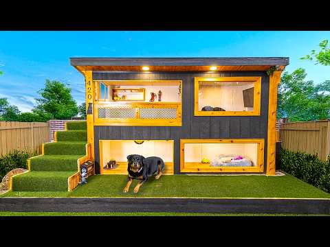I Build A Luxury $20,000 Dog House